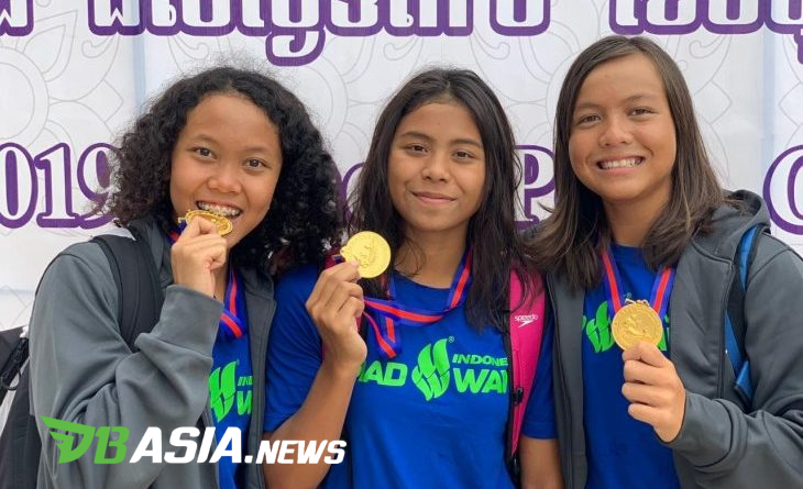 DBAsia News Indonesia Raih Empat  Emas Kejuaraan Renang  